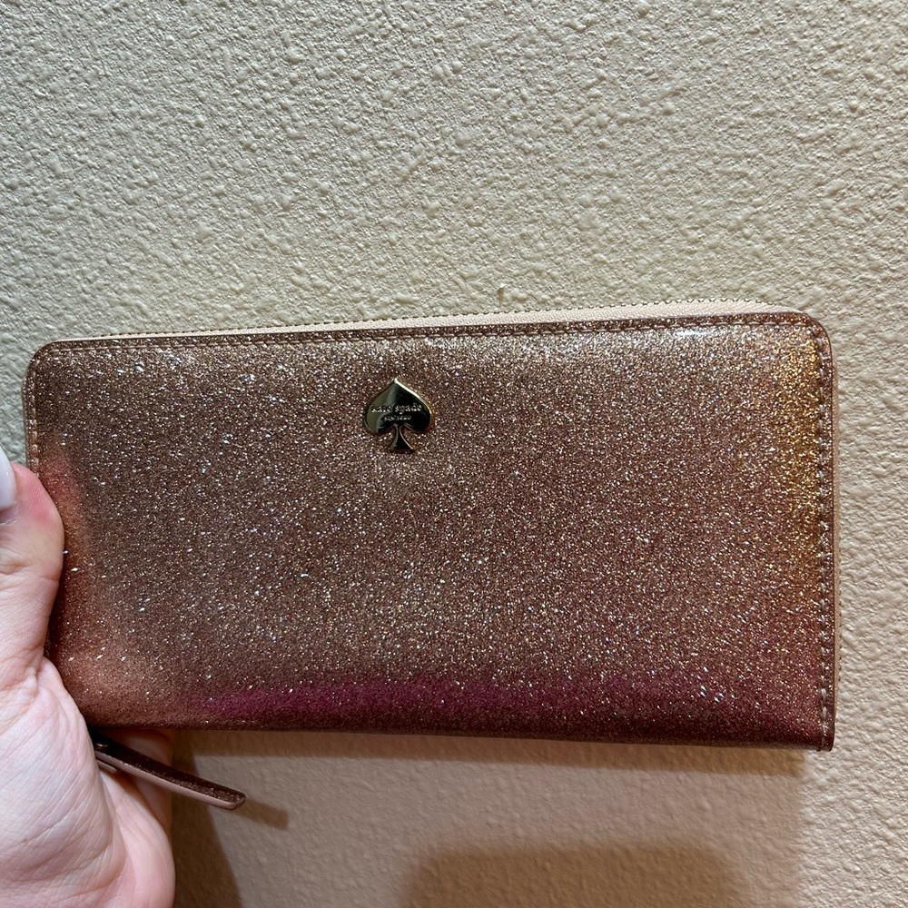 Kate Spade Rose Gold Wallet